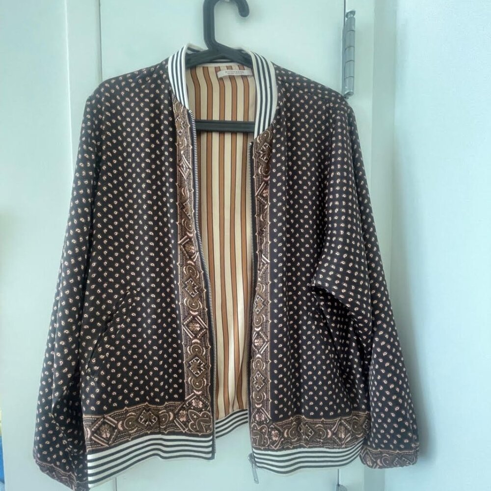NWOT Scotch and Soda Reversible Bomber